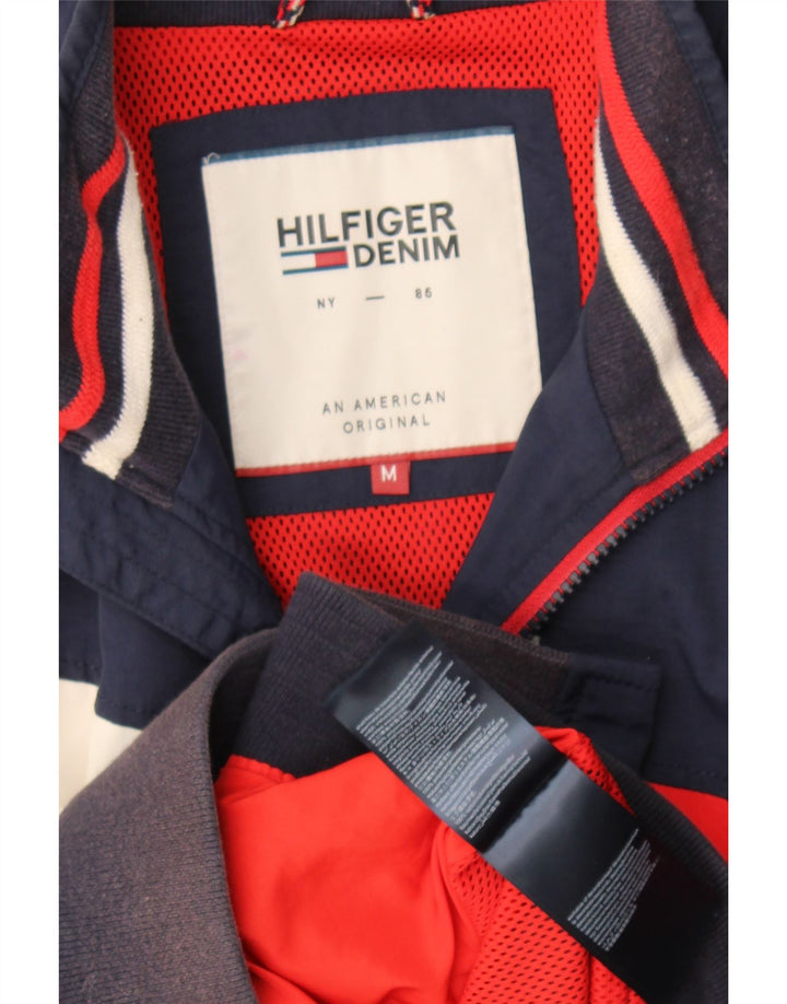 Tommy Hilfiger Herre træningsdragt Top jakke Medium Navy Blue Colourblock