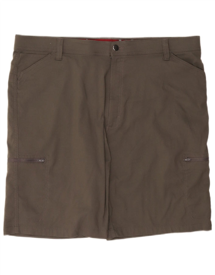 WRANGLER Herre Cargo Shorts W42 2XL Khaki Nylon