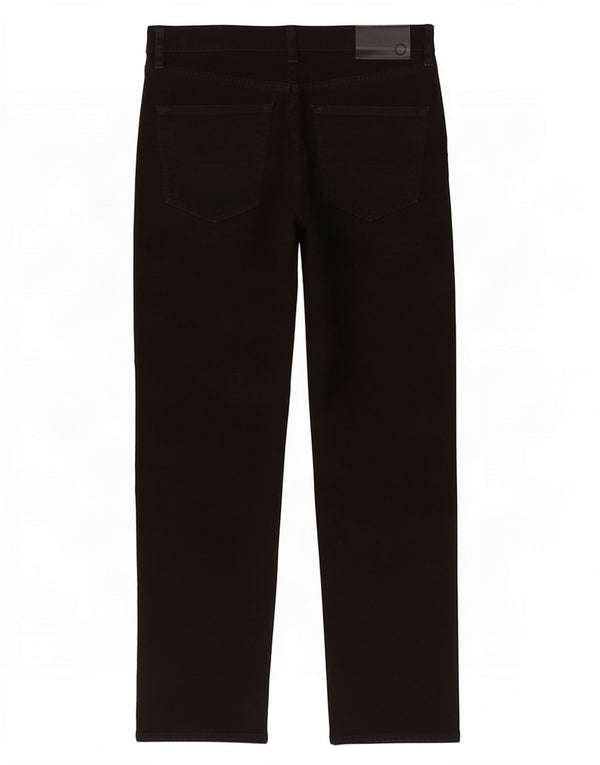 Marks & Spencer Straight Jeans til mænd W32 L31 Sort bomuld