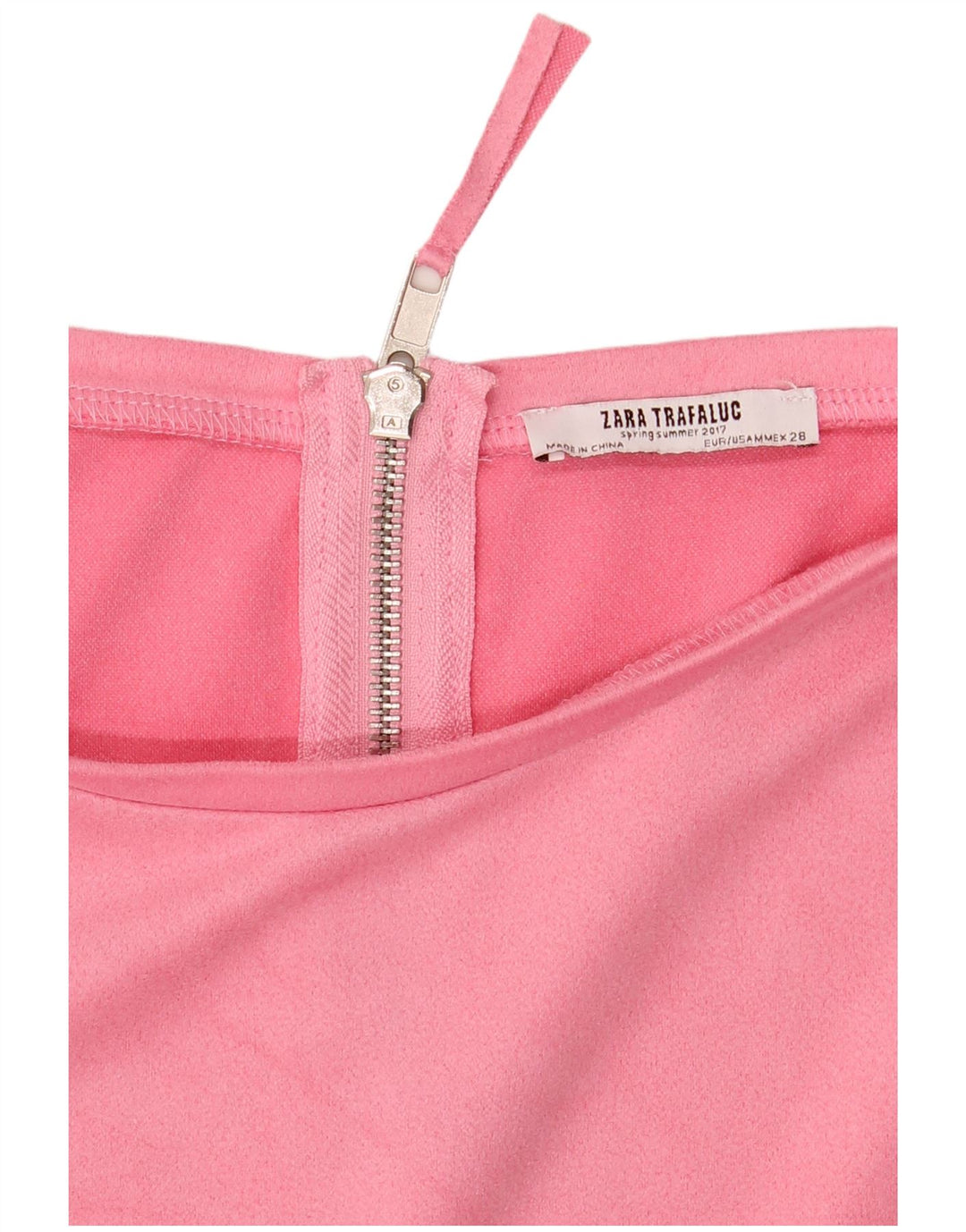 Zara Womens Shift Dress UK 14 Medium Pink