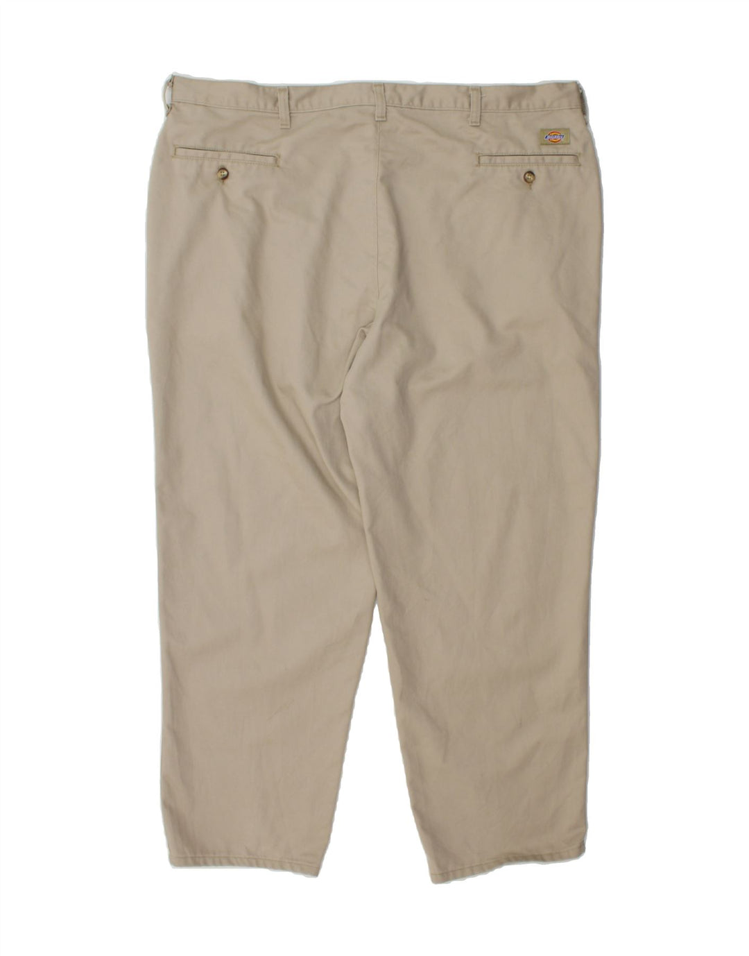 DICKIES Mens Slim Chino Trousers W44 L30 Beige Cotton Vintage Dickies and Second-Hand Dickies from Messina Hembry 