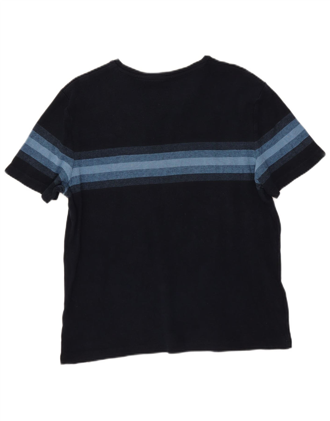 Marks & Spencer T-shirt top til kvinder UK 14 Mellem marineblå stribet