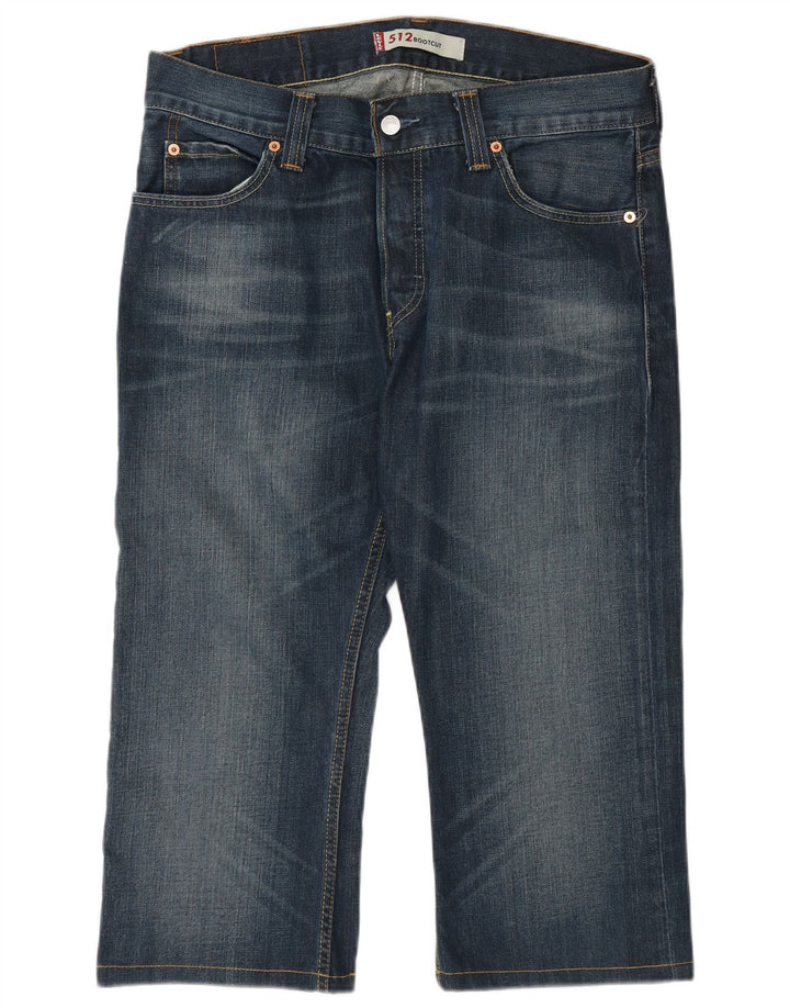 Levi's Herre 512 Capri Jeans W33 L22 Blå Bomuld