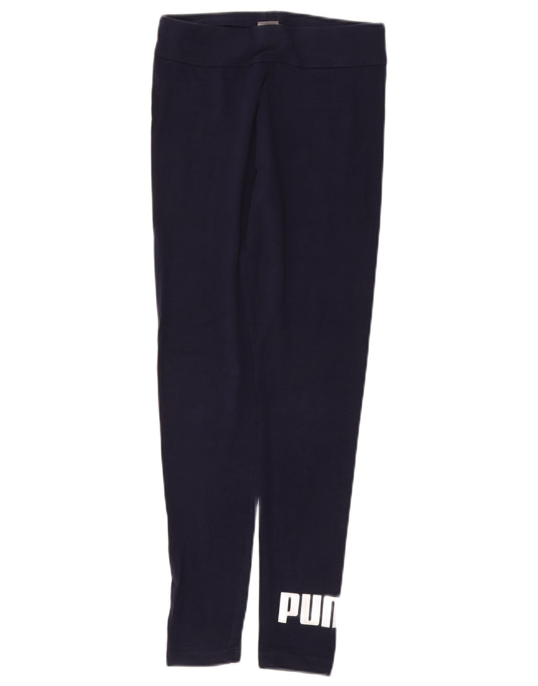 PUMA Grafiske Leggings til kvinder UK 10 Small Navy Blue