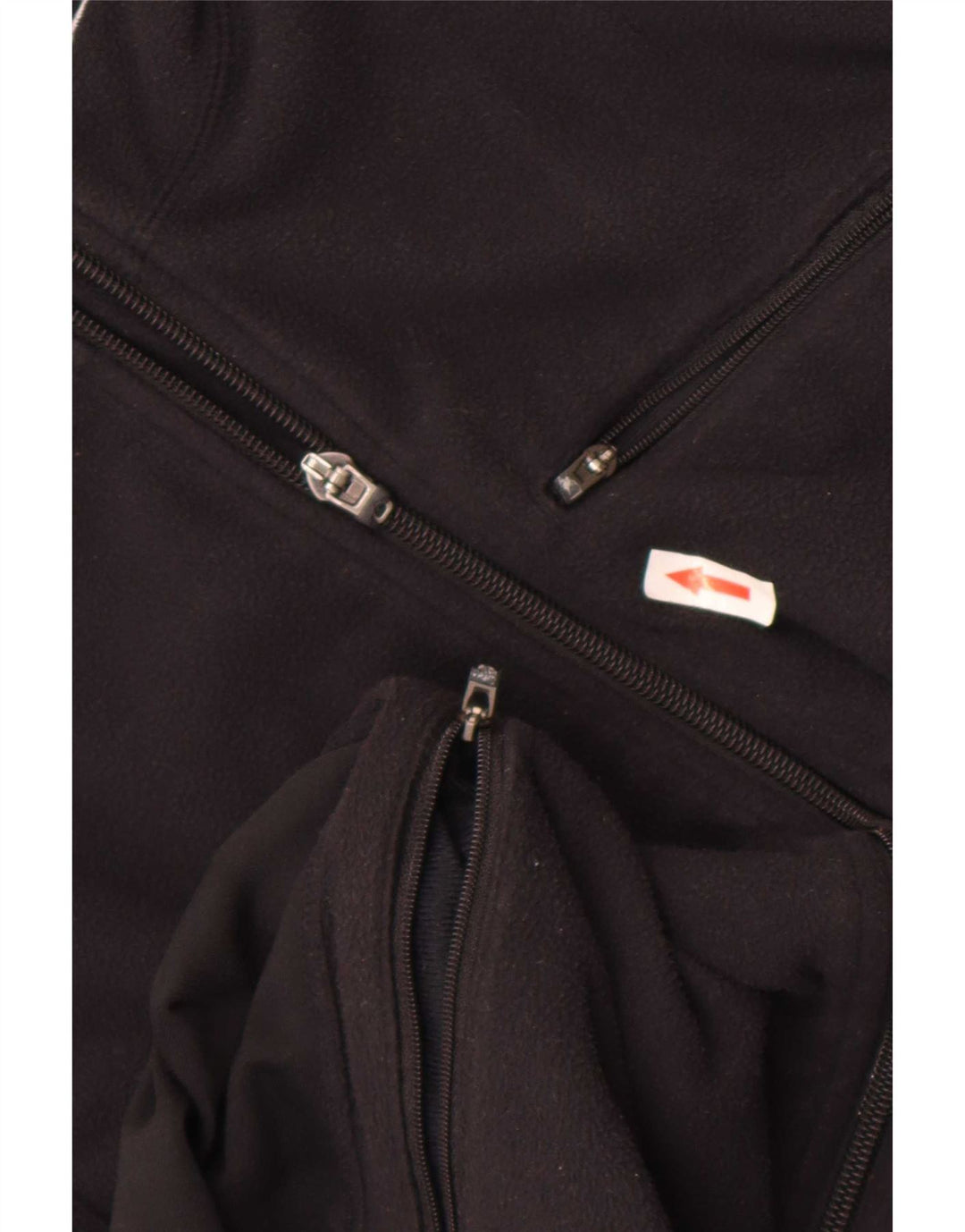 Nike dame fleecejakke US 8/10 medium sort polyester