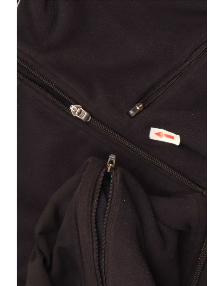 Nike dame fleecejakke US 8/10 medium sort polyester