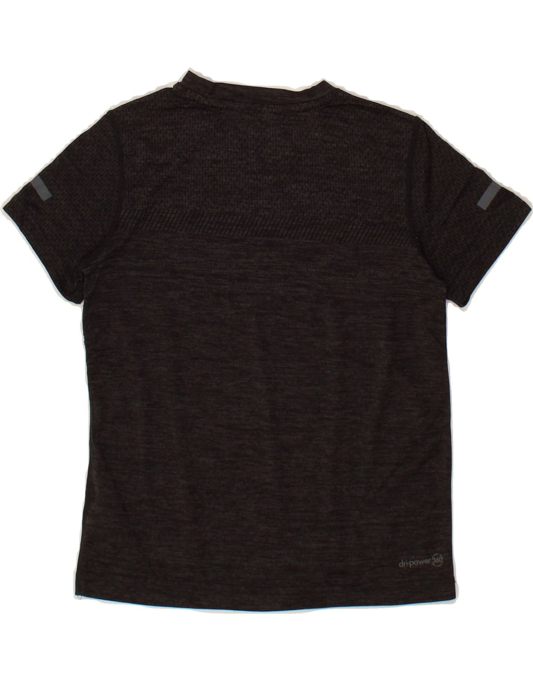 RUSSELL ATHLETIC Boys T-Shirt Top 6-7 Years Small Grey Flecked Polyester Vintage Russell Athletic and Second-Hand Russell Athletic from Messina Hembry 