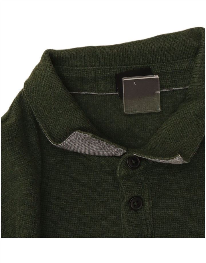 Hugo Boss Langærmet Polo Shirt til mænd Stor grøn