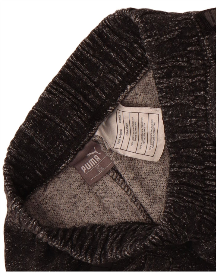 Puma Boys Grafisk træningsdragt bukser 7-8 år Lille sort bomuld