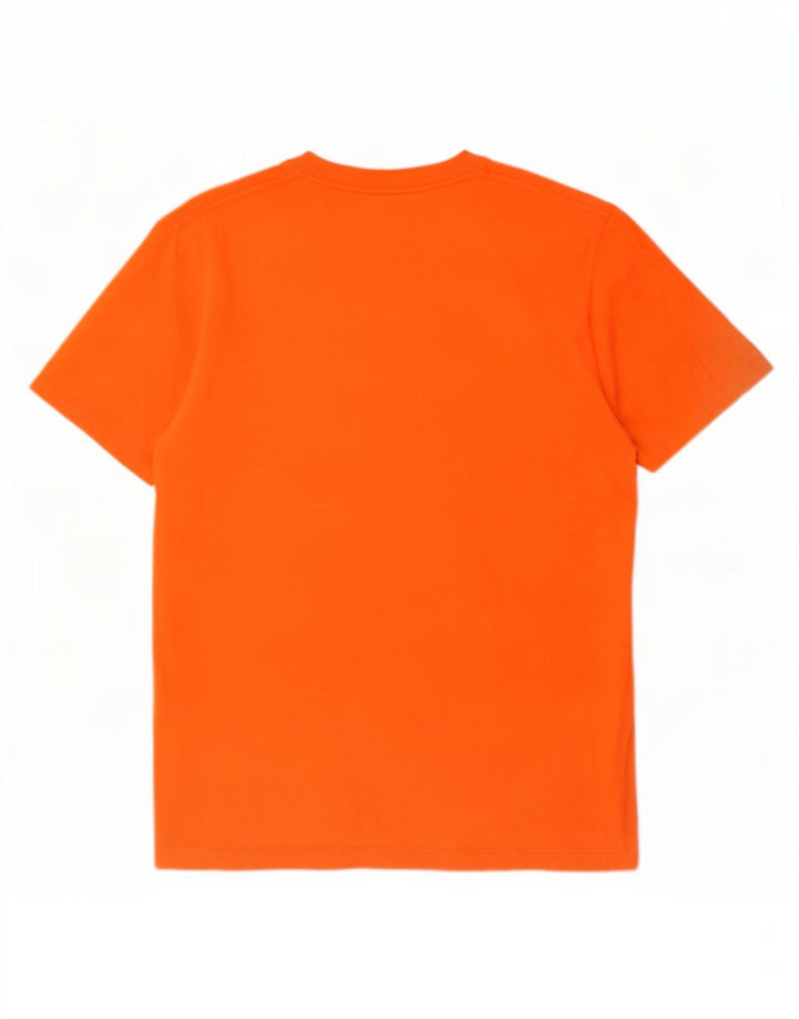 Nike grafisk T-shirt top til mænd, stor orange bomuld