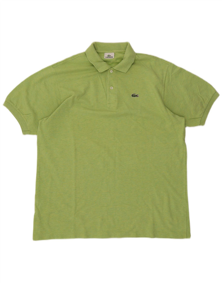 Lacoste Herre Polo Shirt Str. 7 2XL Grøn Bomuld