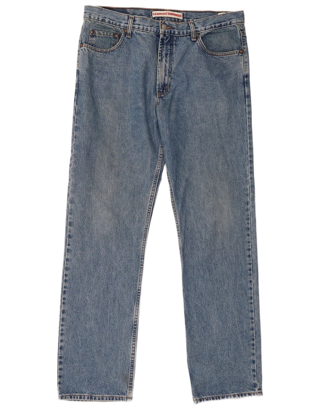 Carrera Herre 700 Straight Jeans W38 L33 Blå Bomuld