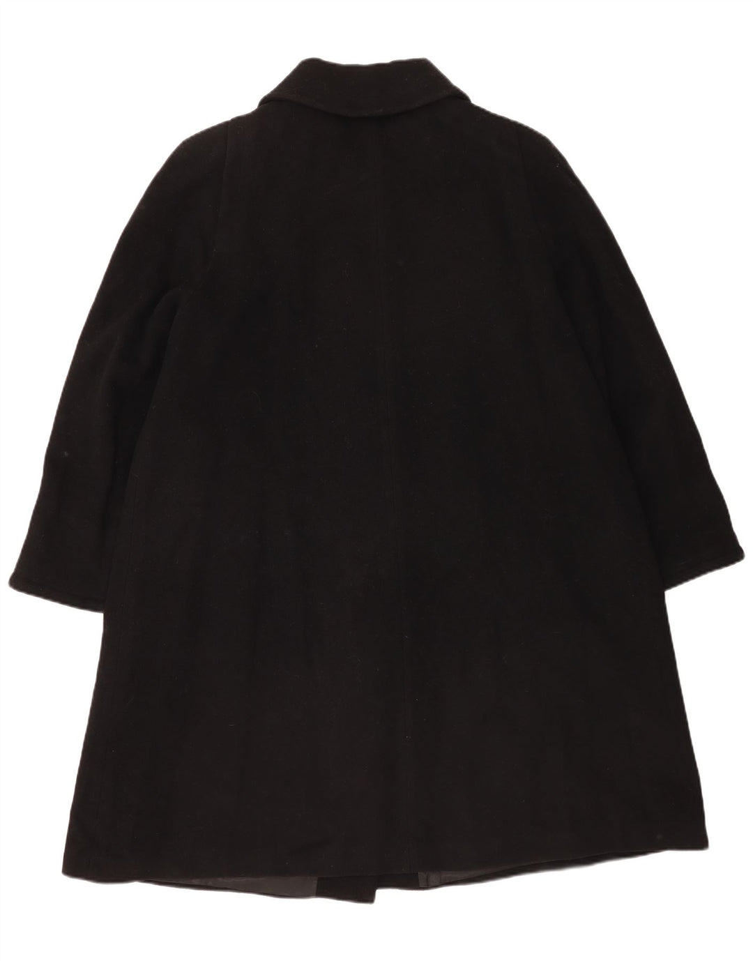 Luisa Spagnoli Dame Overfrakke UK 14 Medium Black Virgin Wool