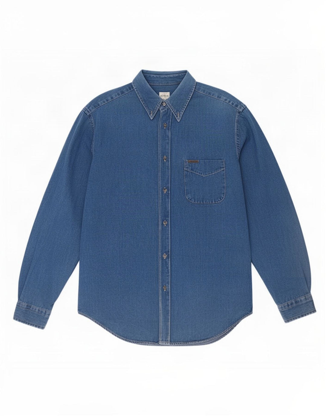 Calvin Klein Jeans Denimskjorte til mænd Large Blue