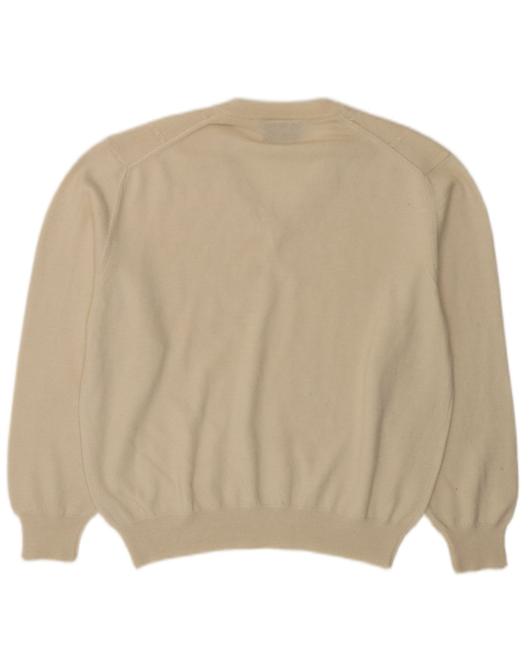 BIBO Dame V-hals sweater IT 50 XL Off White Uld