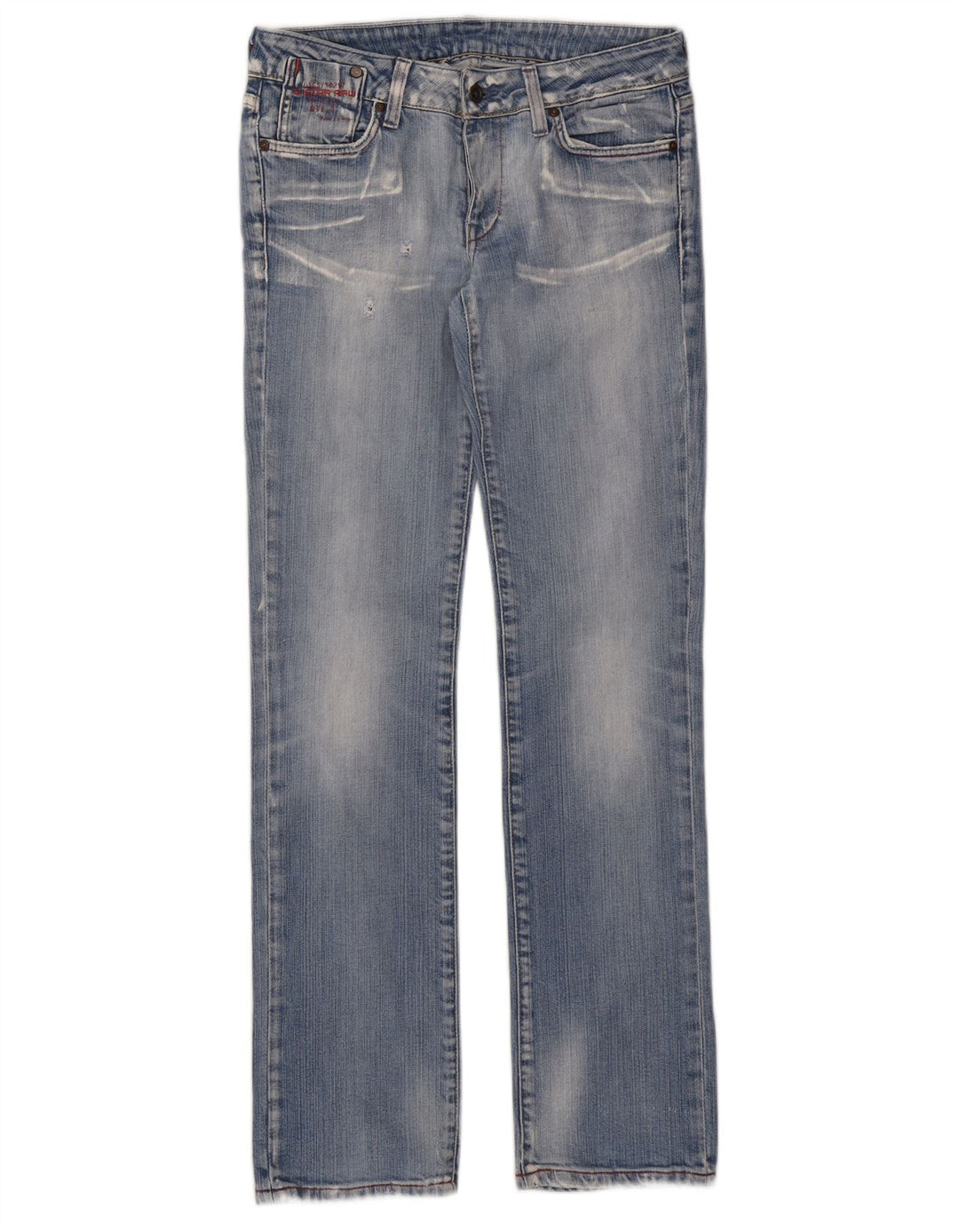 G-Star lige jeans til kvinder W27 L32 blå bomuld