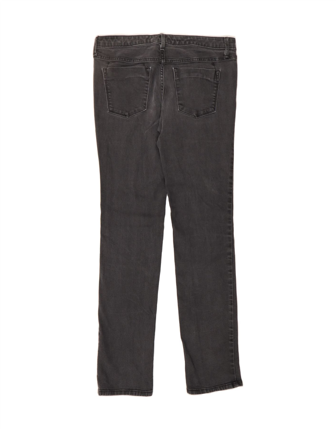 MOSSIMO Womens Mid Rise Straight Jeans US 8 Medium W32 L29 Grey Cotton Vintage Mossimo and Second-Hand Mossimo from Messina Hembry 
