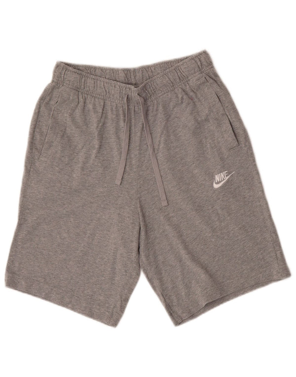 Nike Sportsshorts til mænd, små grå bomuld