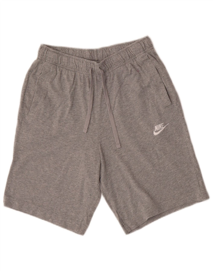Nike Sportsshorts til mænd, små grå bomuld