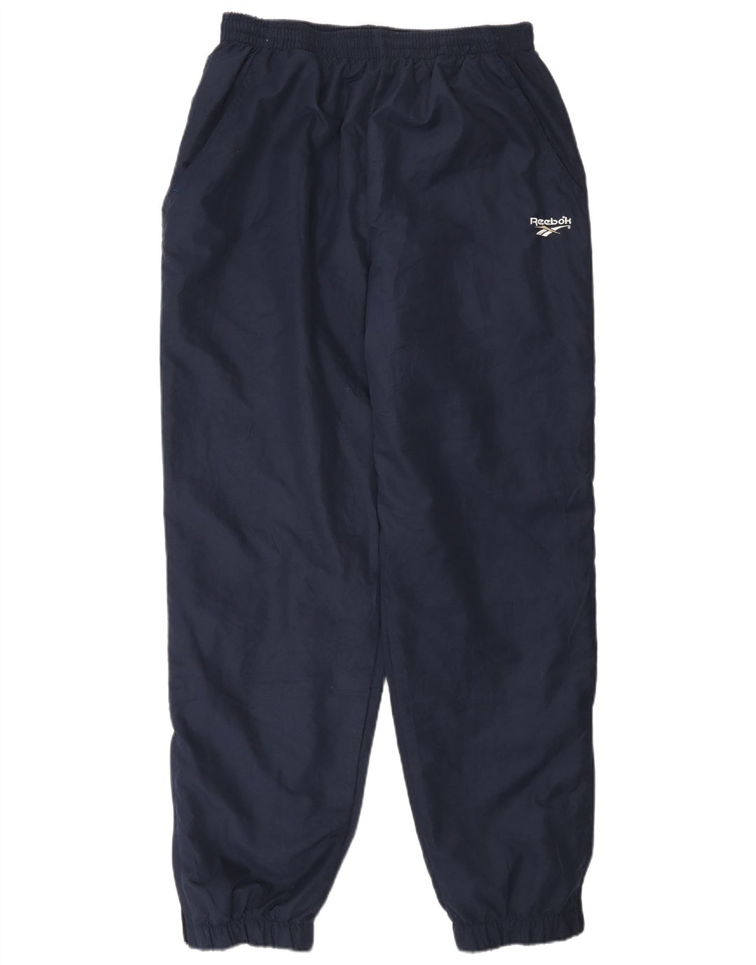 Reebok Herre træningsdragt Bukser Joggers Large Navy Blue Polyester