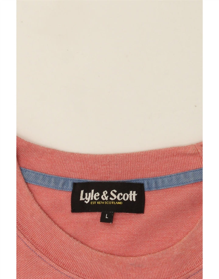 Lyle & Scott Herre T-Shirt Top Stor Orange