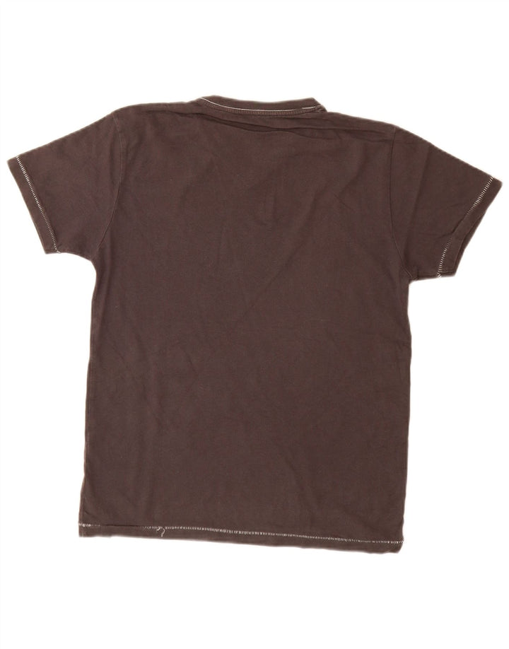 Jack & Jones Herre grafisk T-shirt top lille grå bomuld