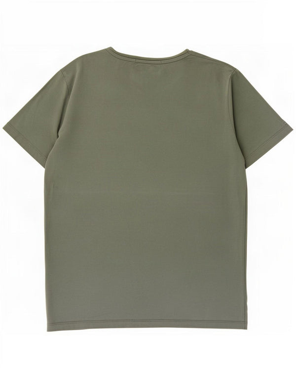 Jack & Jones Herre grafisk T-shirt Top Medium Green Cotton