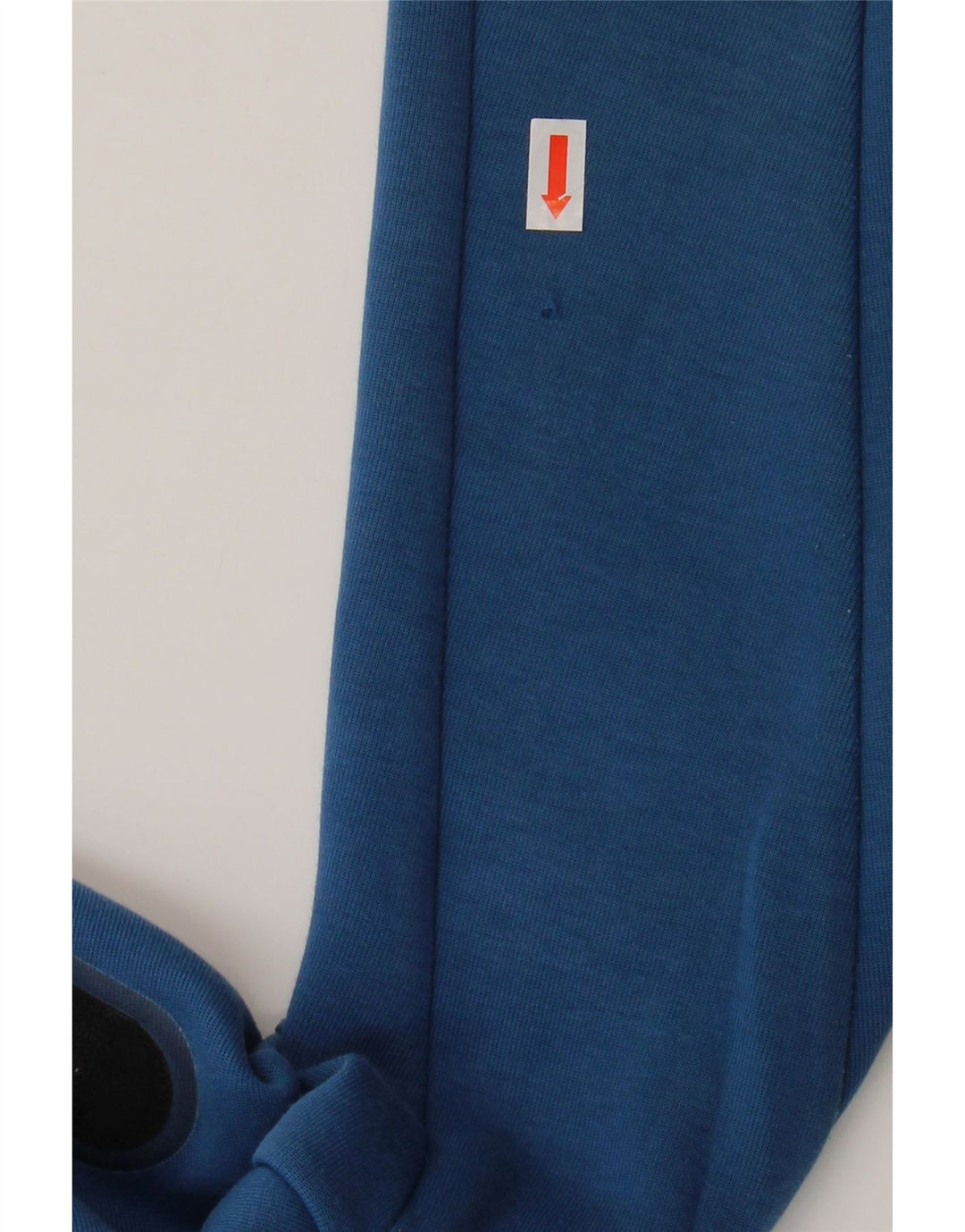 NIKE hættetrøje med lynlås til mænd mellemblå farveblok bomuld