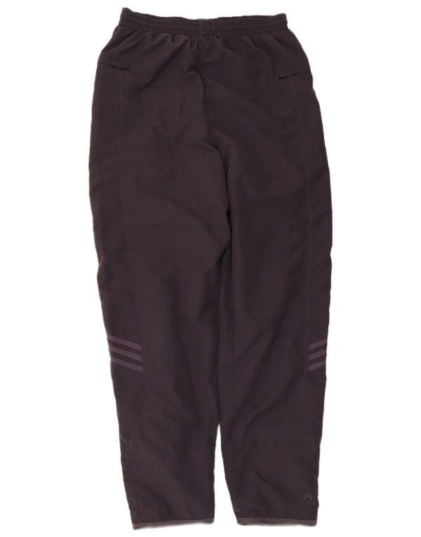 Adidas Dame træningsdragt Bukser UK 10 Small Navy Blue Polyester