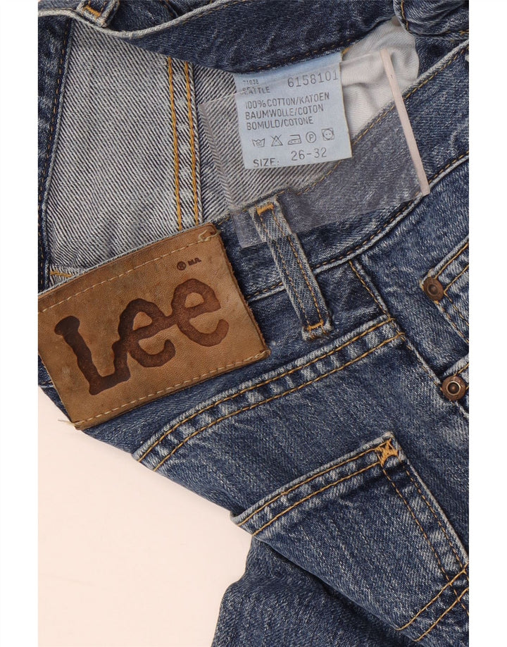 Lee Lige jeans til kvinder W26 L32 blå bomuld
