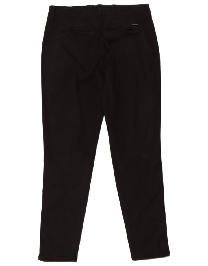 Guess Slim Chino Bukser til kvinder W31 L29 Sort Lyocell