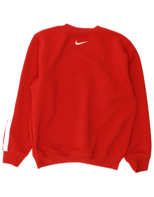 Nike Boys Sweatshirt Jumper 9-10 år Lille rød polyester