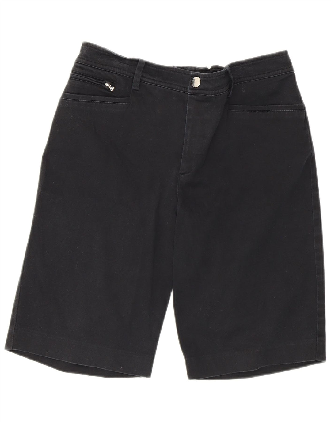 Ralph Lauren Bermuda Shorts til kvinder US 8 Medium W30 Sort Bomuld