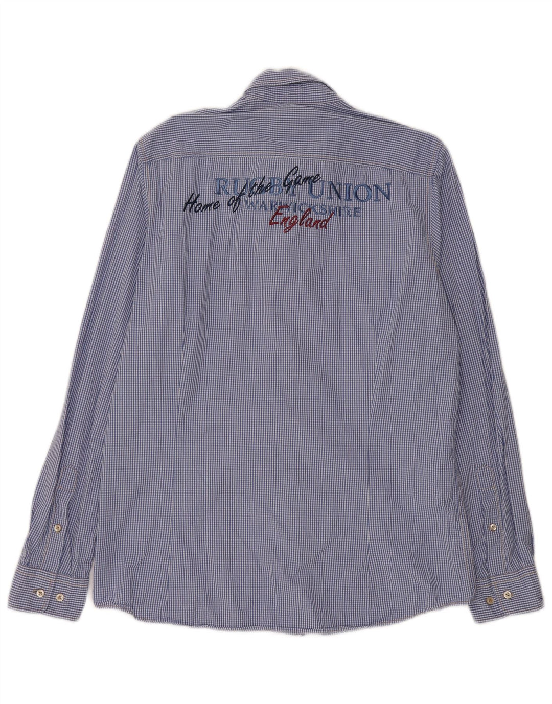 Pierre Cardin Herre grafisk skjorte Medium Blue Gingham