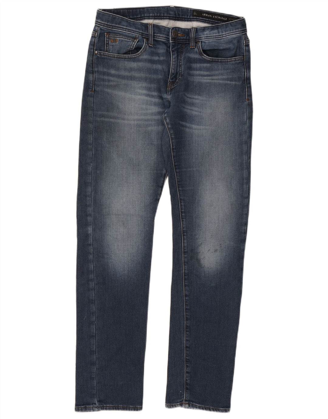 ARMANI EXCHANGE Womens Milan Slim Jeans  W30 L31 Blue Cotton