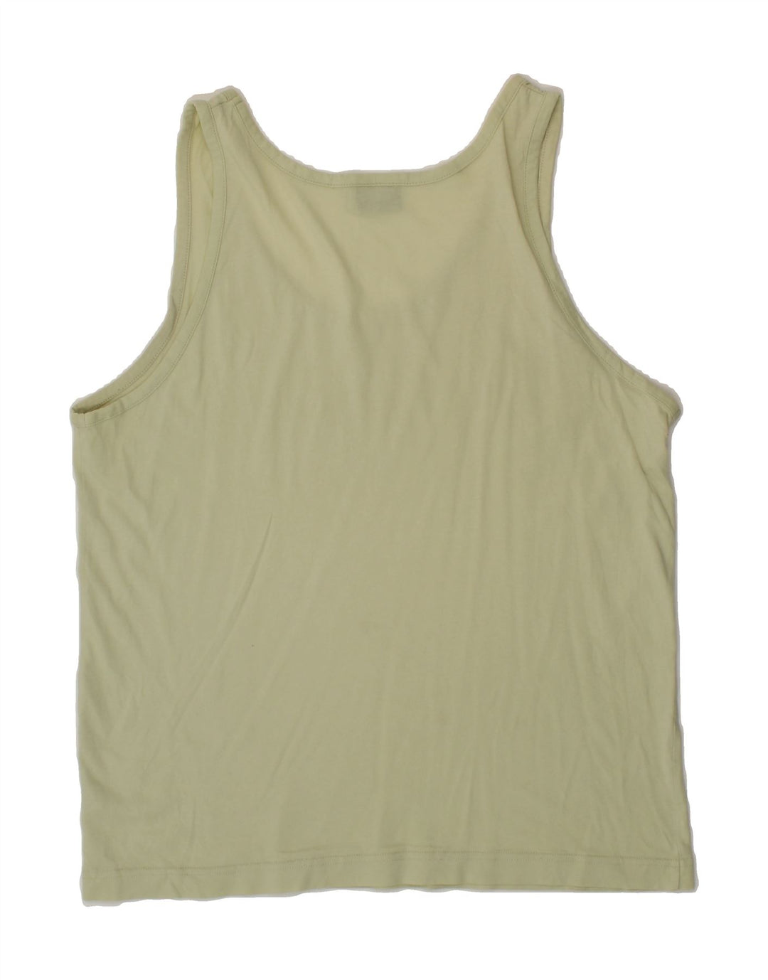 CHAMPION Mens Graphic Vest Top Large Green Cotton Vintage Champion and Second-Hand Champion from Messina Hembry 