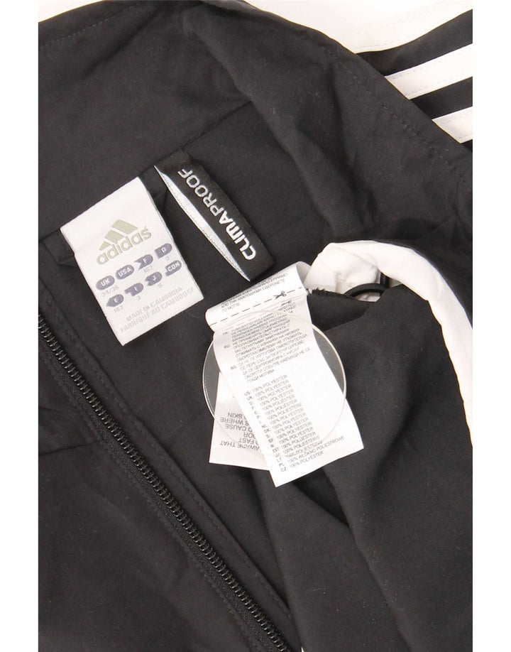 Adidas Herre Clima Proof Pullover Træningsdragt Top UK 34/36 Small Black