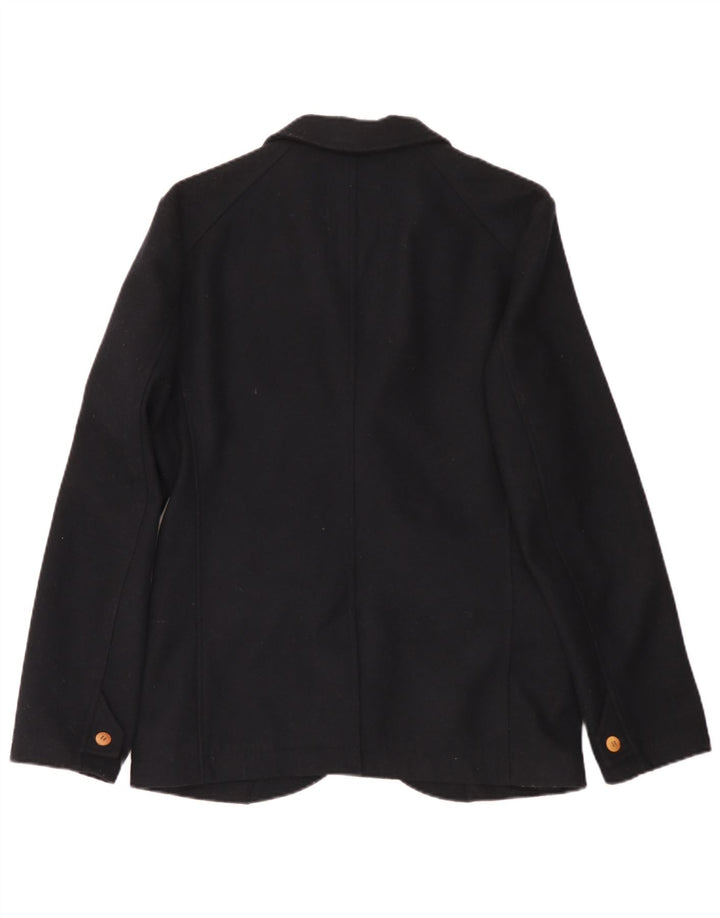 EDC Herre 2 Button Blazer Jacket UK 40 Large Black Polyester