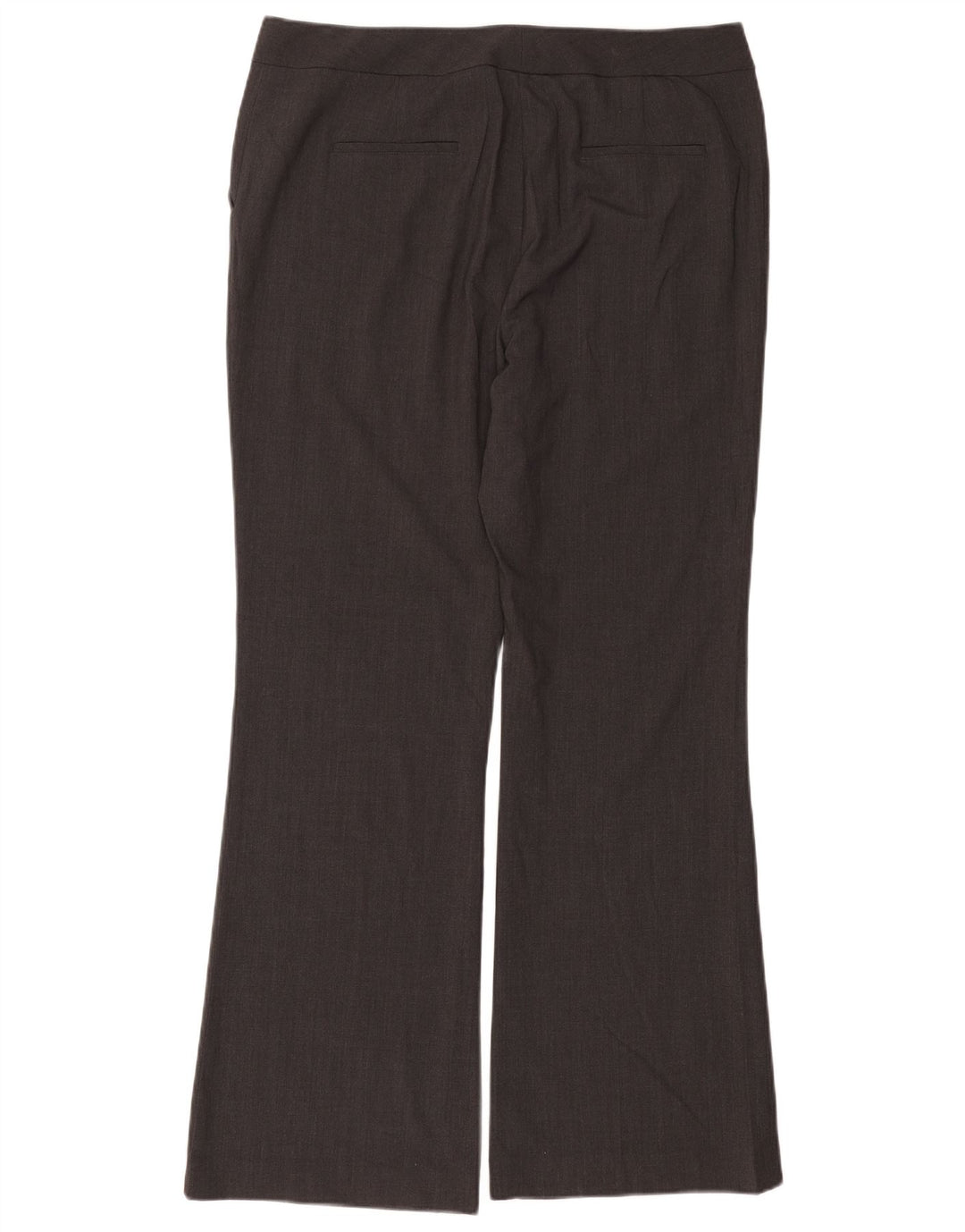 Calvin Klein Dame Bootcut Suit Bukser US 16 XL W38 L32 Grå Polyester