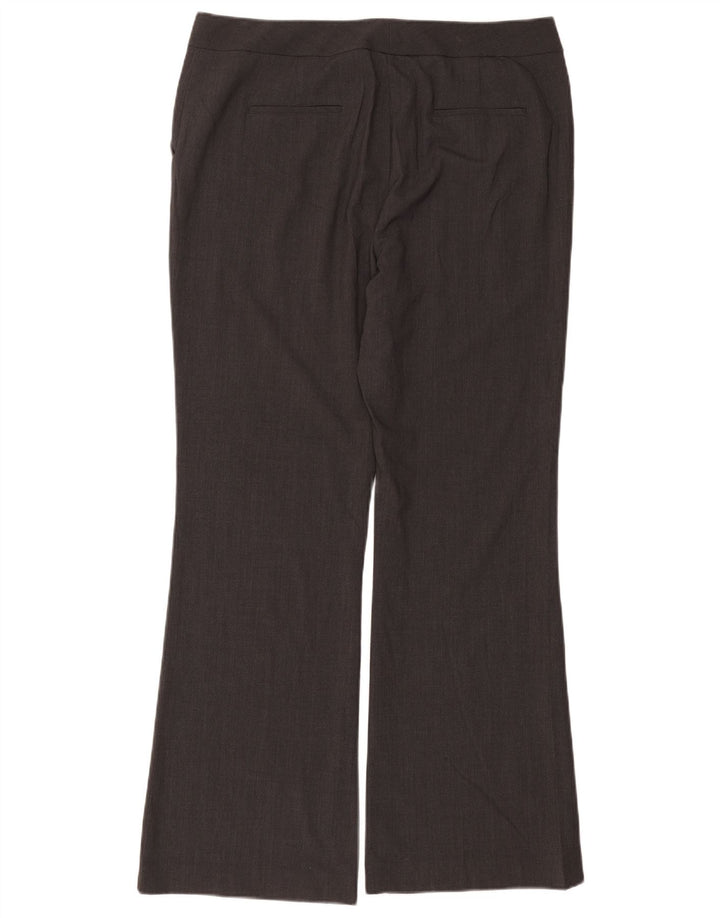 Calvin Klein Dame Bootcut Suit Bukser US 16 XL W38 L32 Grå Polyester