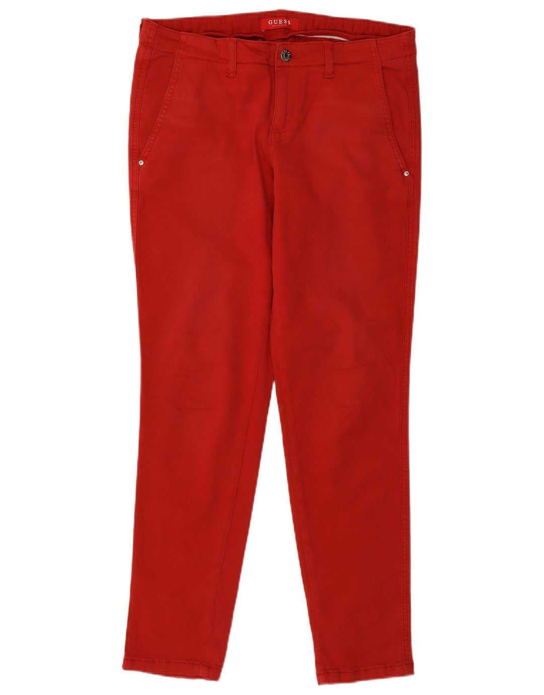 Guess Slim Chinobukser til kvinder W32 L29 Rød