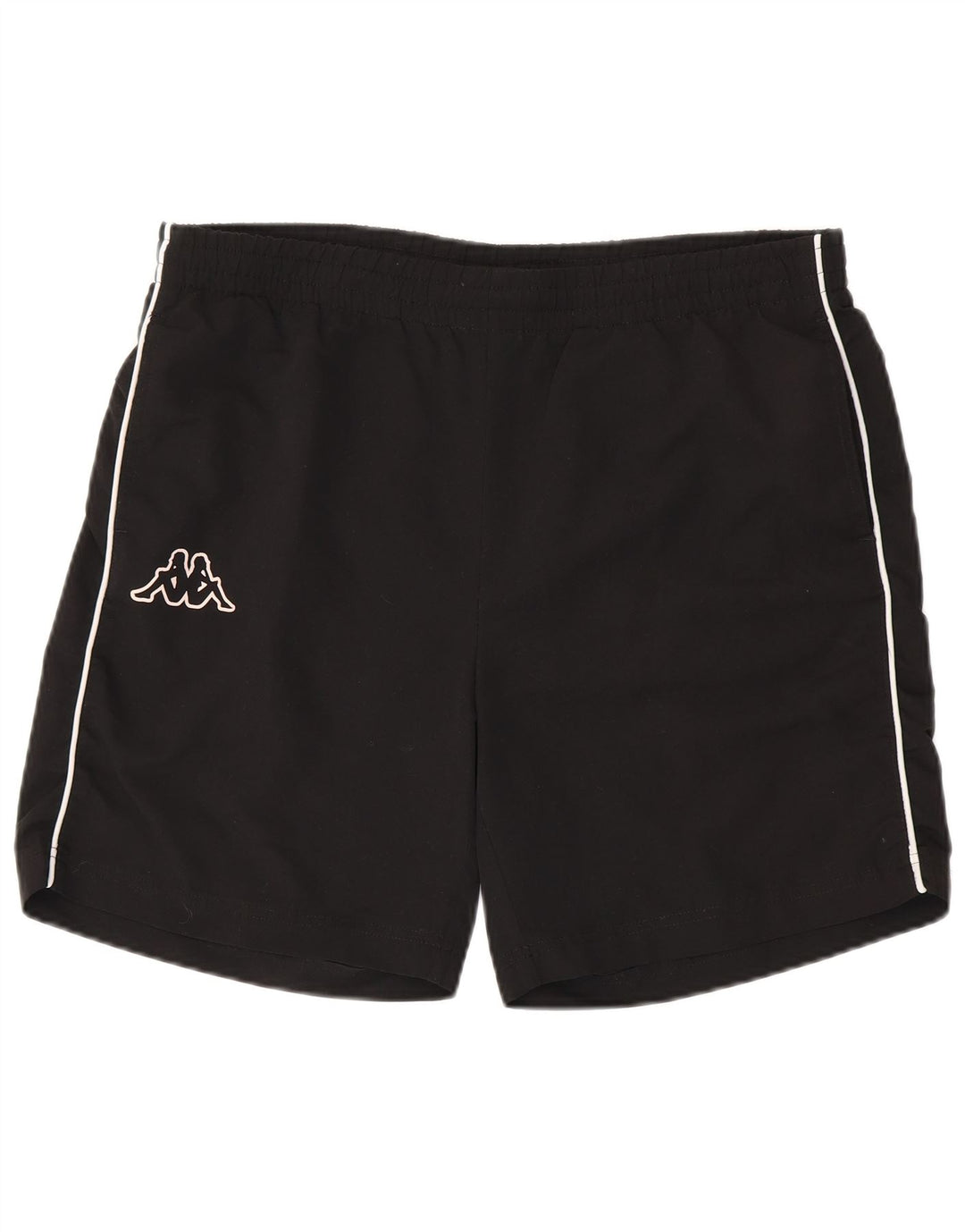 KAPPA Sportshorts til mænd, store sorte polyester