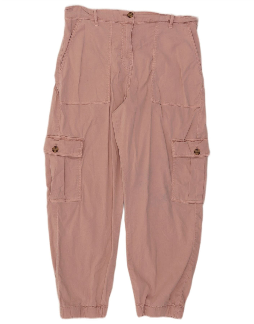 Marks & Spencer Joggers til mænd Cargo Bukser UK 12 Medium W32 L24 Pink