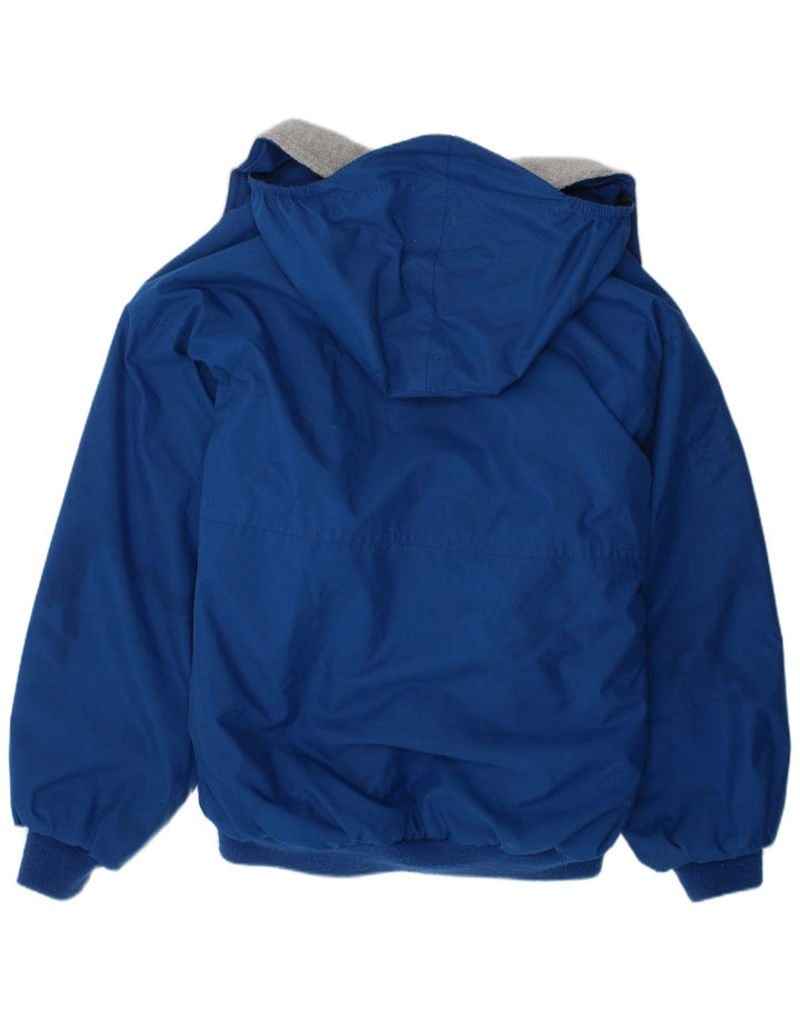 Musto Boys Hooded Bomber Jacket 6-7 år Blå Polyester