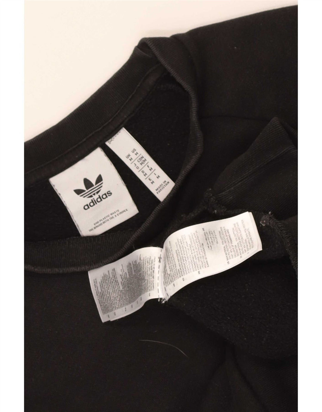 Adidas Sweatshirt til mænd Medium Sort bomuld