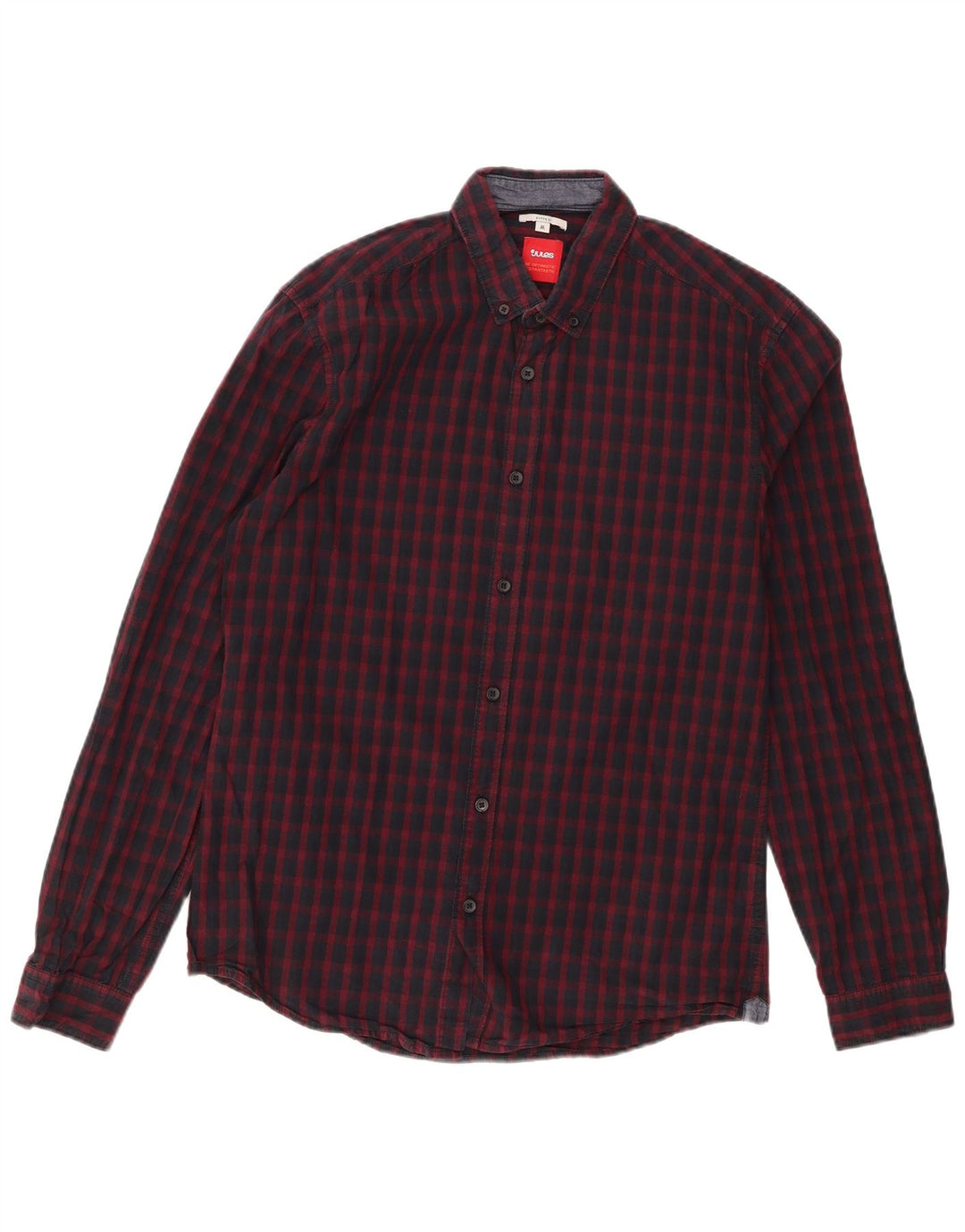 Jules Herre Fitted Shirt Medium Bourgogne Ternet