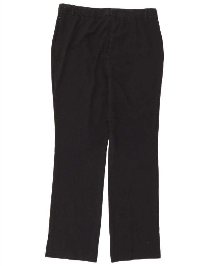Marks & Spencer Lige jakkesæt til kvinder bukser UK 14 Medium W34 L34 Sort