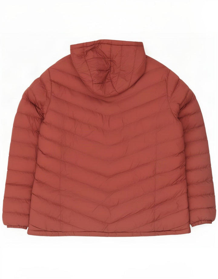 Mountain Warehouse Dame Polstret Jakke UK 18 XL Rød Polyamid