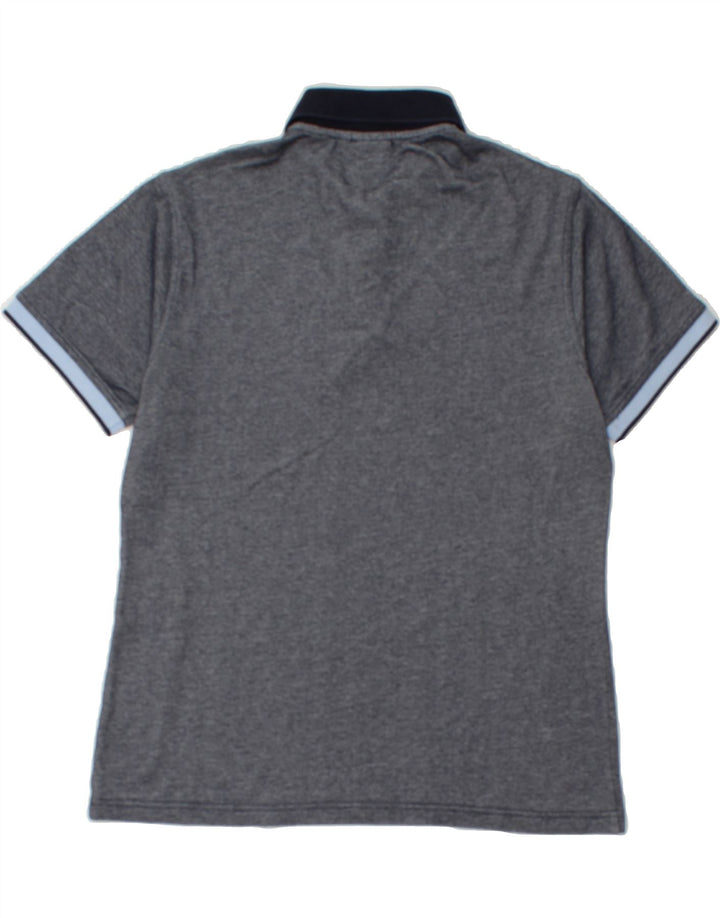 BARBOUR Mens Tailored Fit Polo Shirt Medium Navy Blue Vintage Barbour and Second-Hand Barbour from Messina Hembry 