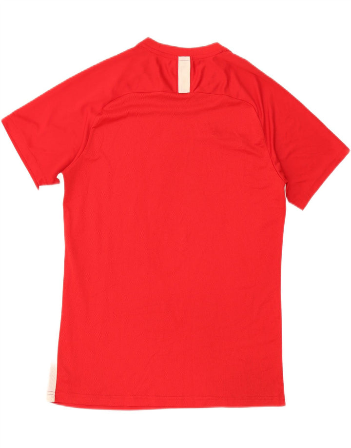 NIKE Herre Dri Fit T-Shirt Top XL Rød Polyester